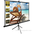 Portable simple projection screen floor ust projector screen